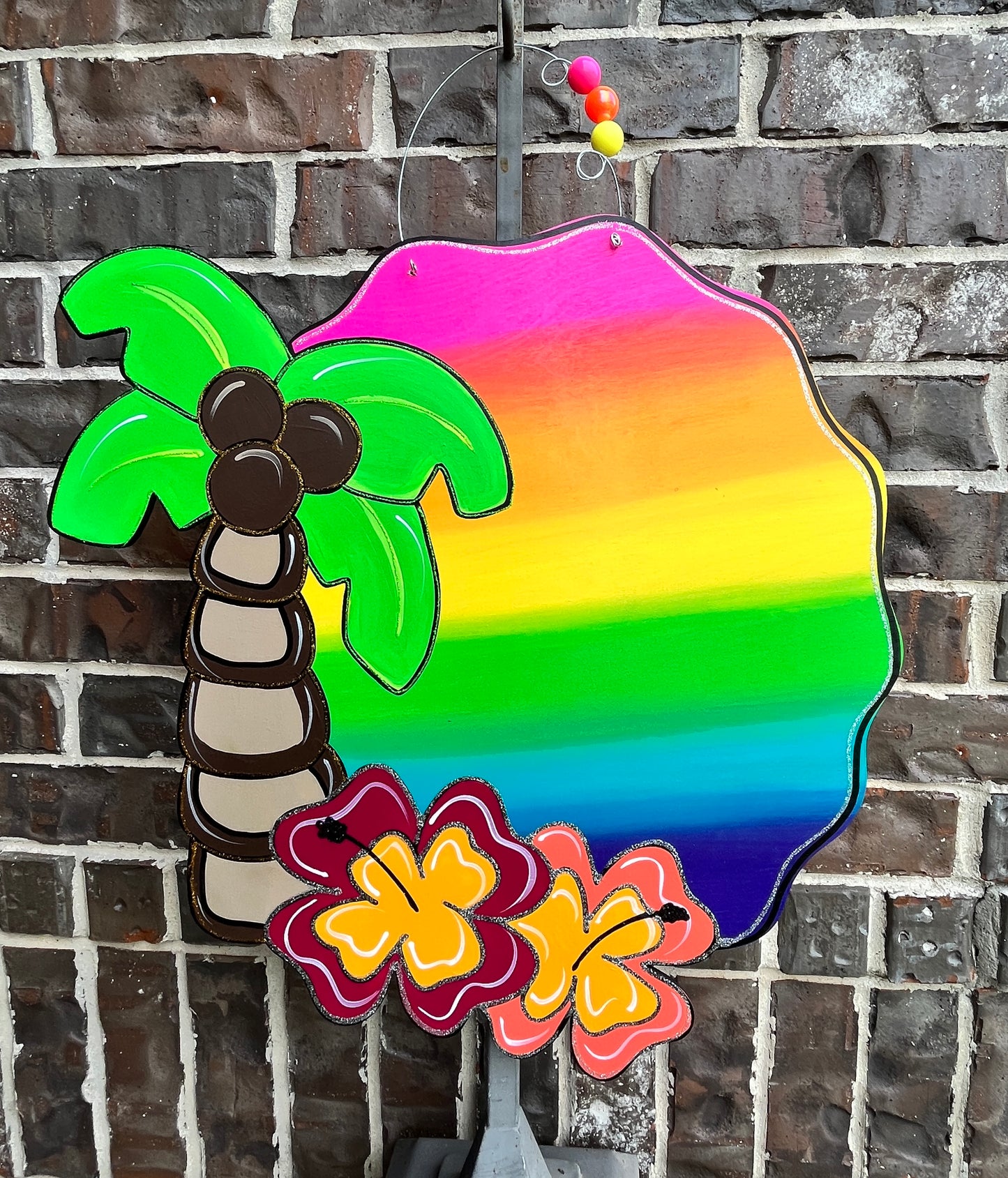 Summer Door Hanger - Probably at the Beach Door Hanger - Beach Door Hanger - Beach Wreath - Summer Wreath - Beach Decor - Summer Decor