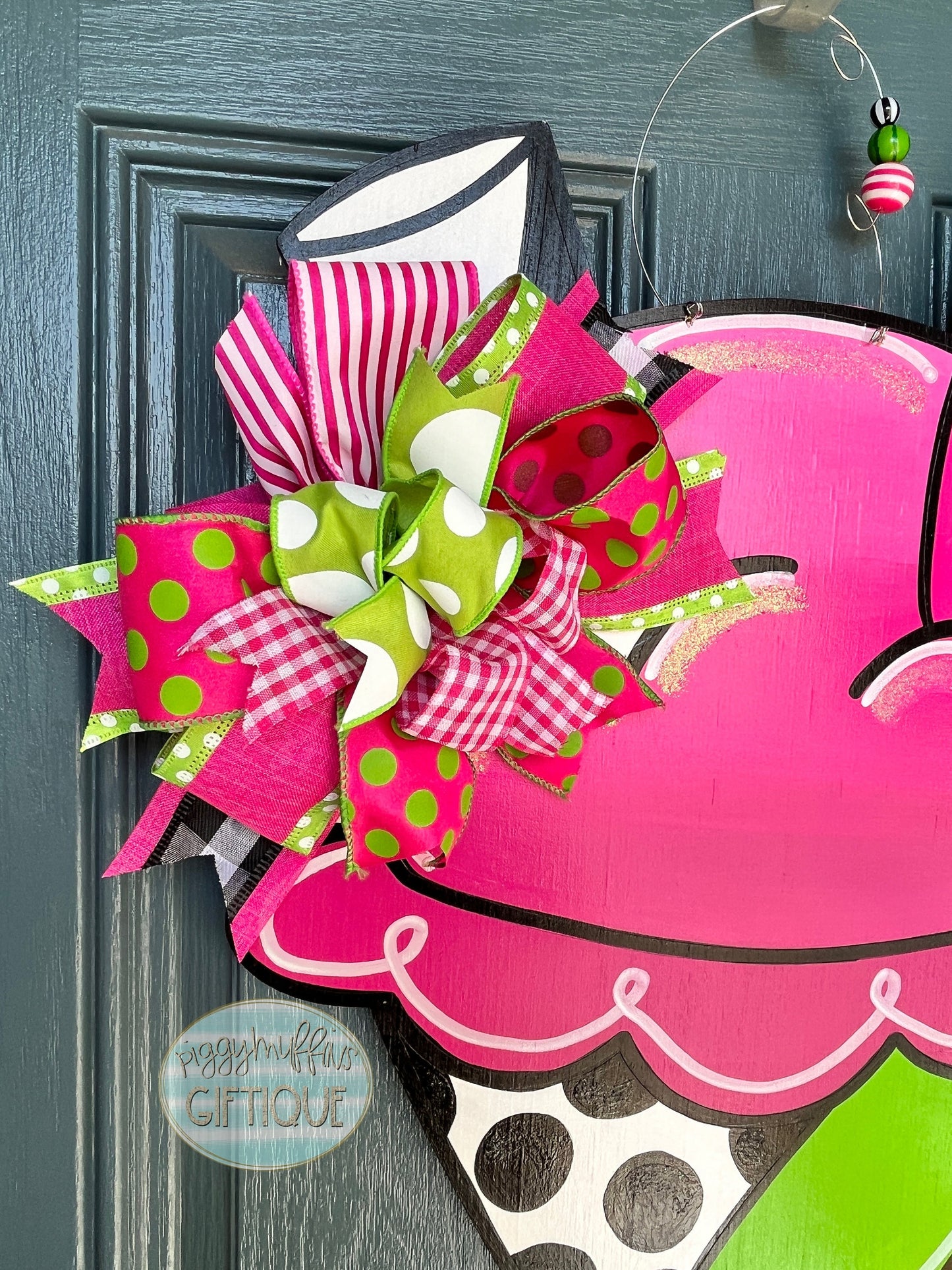 Summer Door Hanger | Snow Cone Door Hanger | Snow Ball Door Hanger | Watermelon Snow Cone Door Hanger | Door Hanger