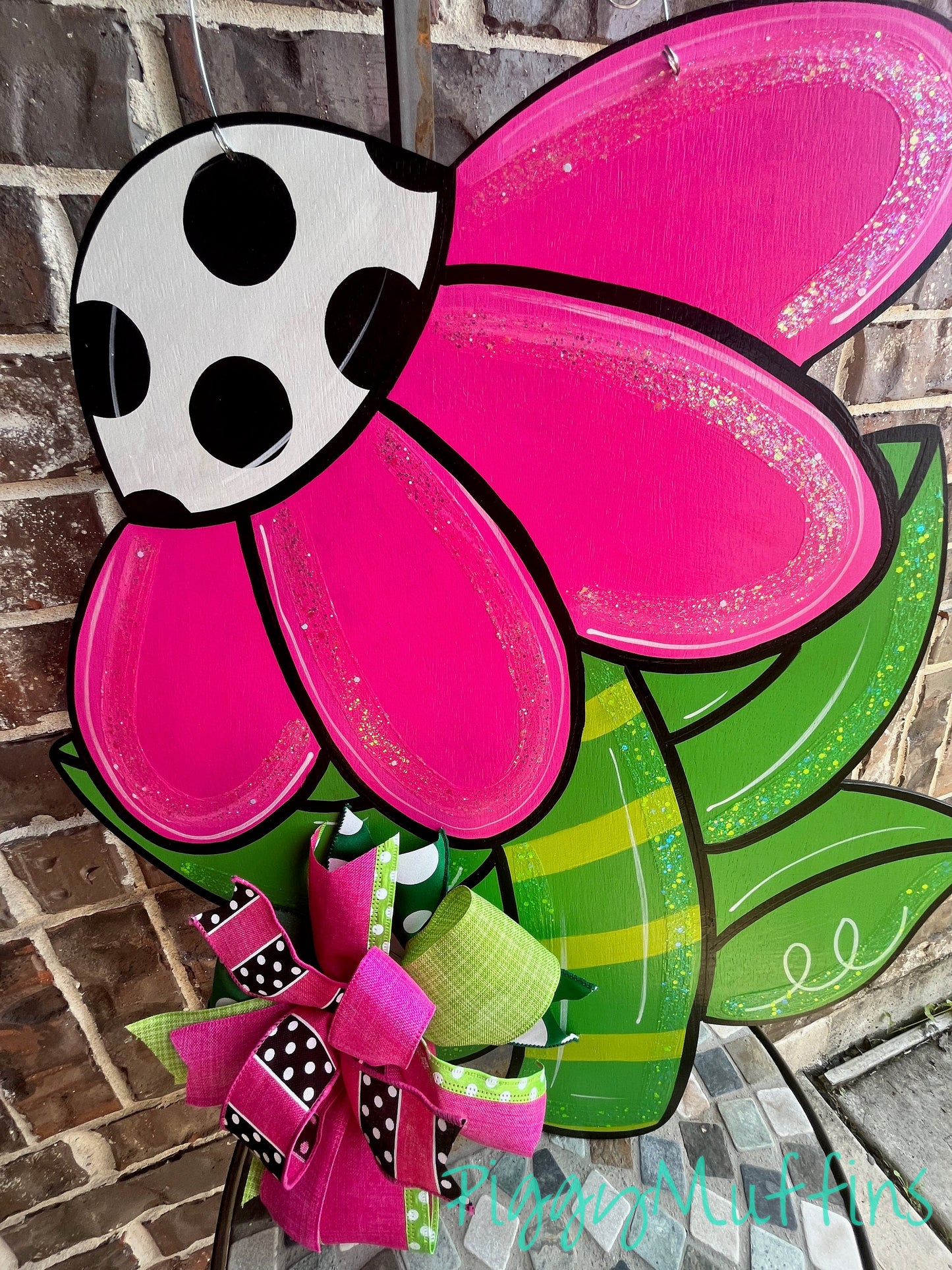 Spring door hanger | Flower Door Hanger | Spring Flowers Door Hanger | Easter Door Hanger | Door Hanger