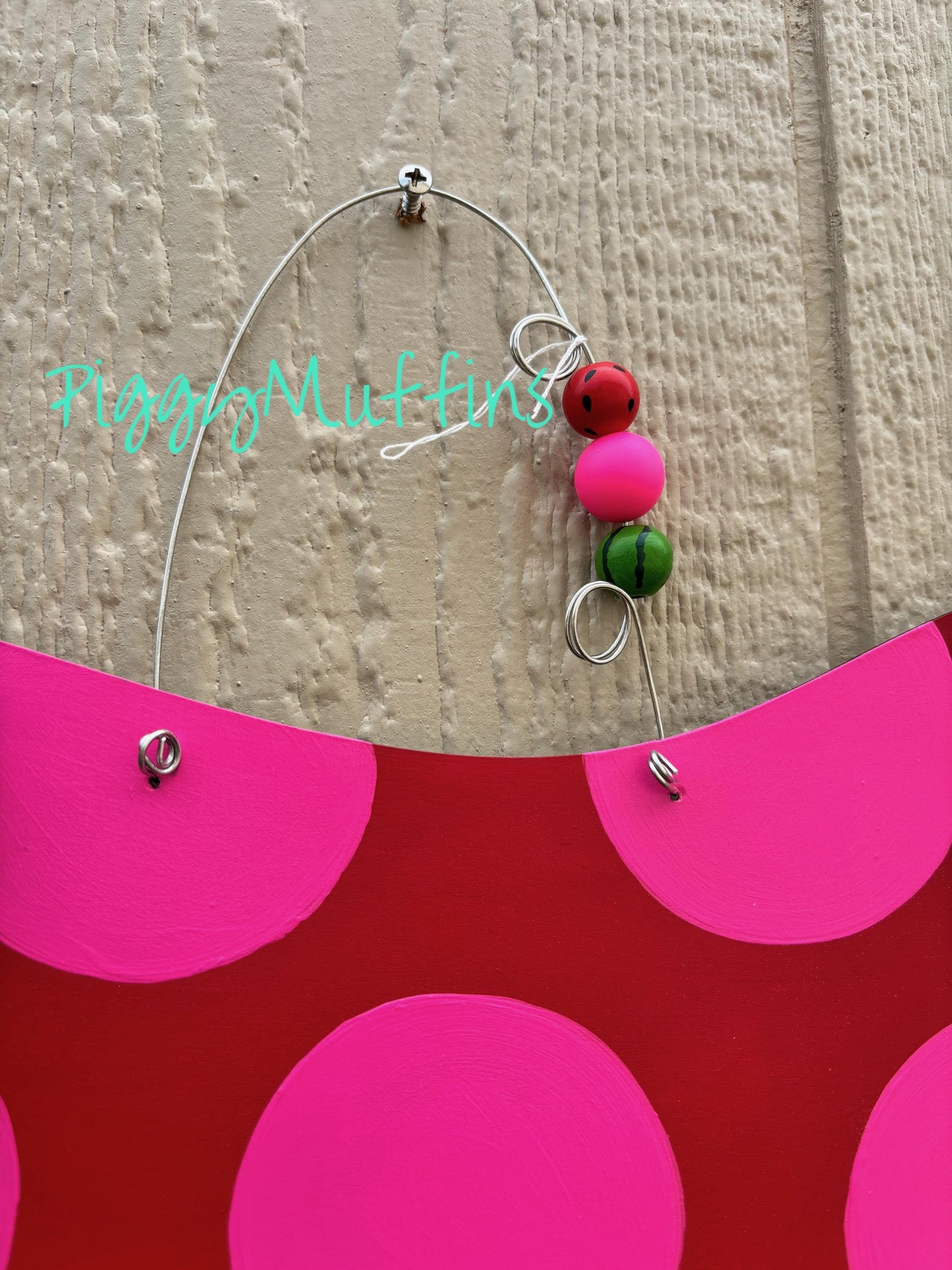 Watermelon Door Hanger: Whimsical Summer Sign