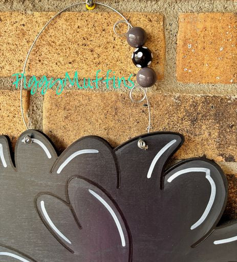 Chicken Door Hanger | Welcome to Our Coop Door Hanger| Chicken Wreath | All Occasion Door Hanger|  PiggyMuffins |