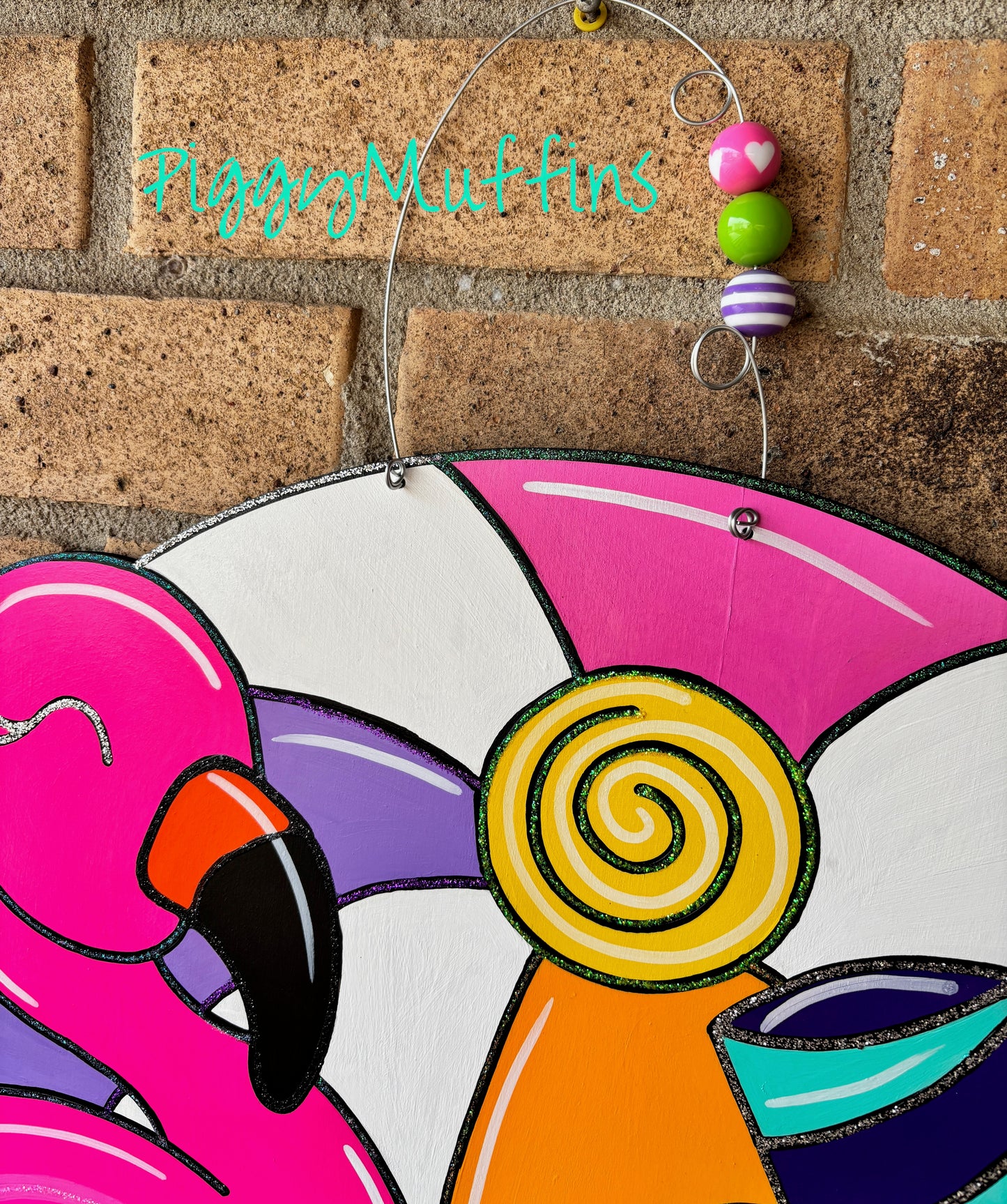 Pool Party Door Hanger: Summer Beach House Wreath