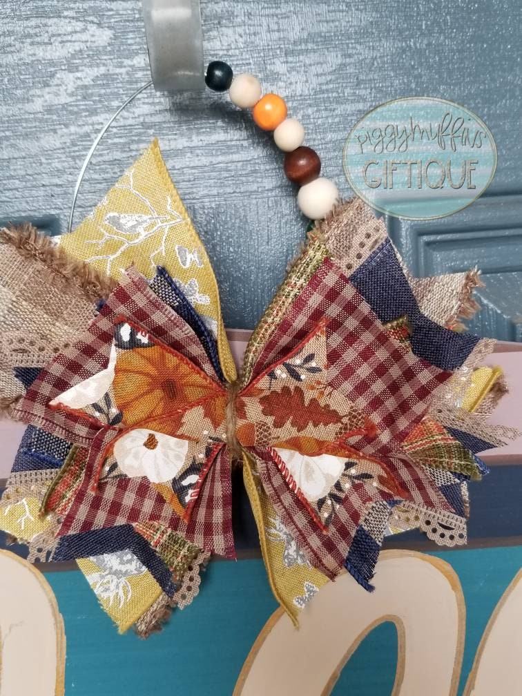 Fall Door Hanger | Gorgeous fall seasonal door hanger | Fall wreath | Fall pumpkin door hanger | fall pumpkin wreath | Door Hanger
