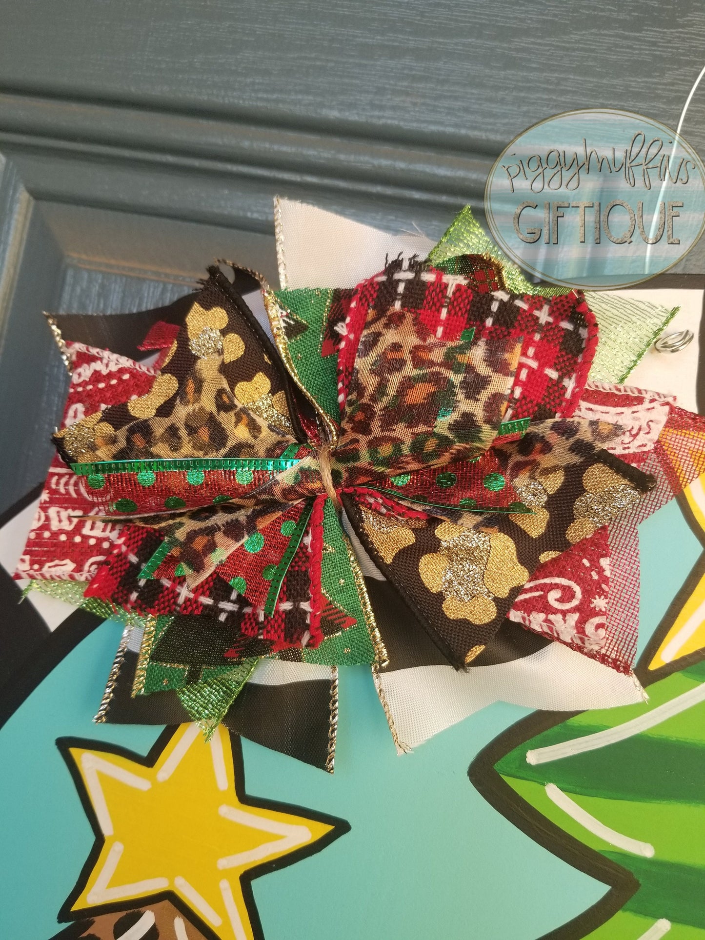 Christmas Door Hanger | Personalized Christmas Tree door hanger | Christmas Tree door hanger | Merry Christmas | Christmas Door Decoration