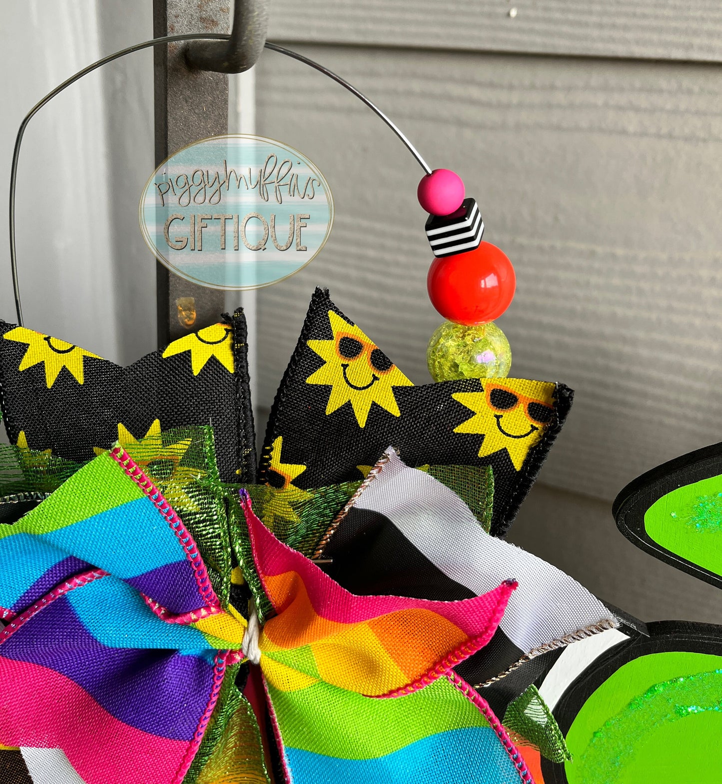 Summer Door Hanger - Life is Better by the Beach Door Hanger -  Beach Theme Door Hanger