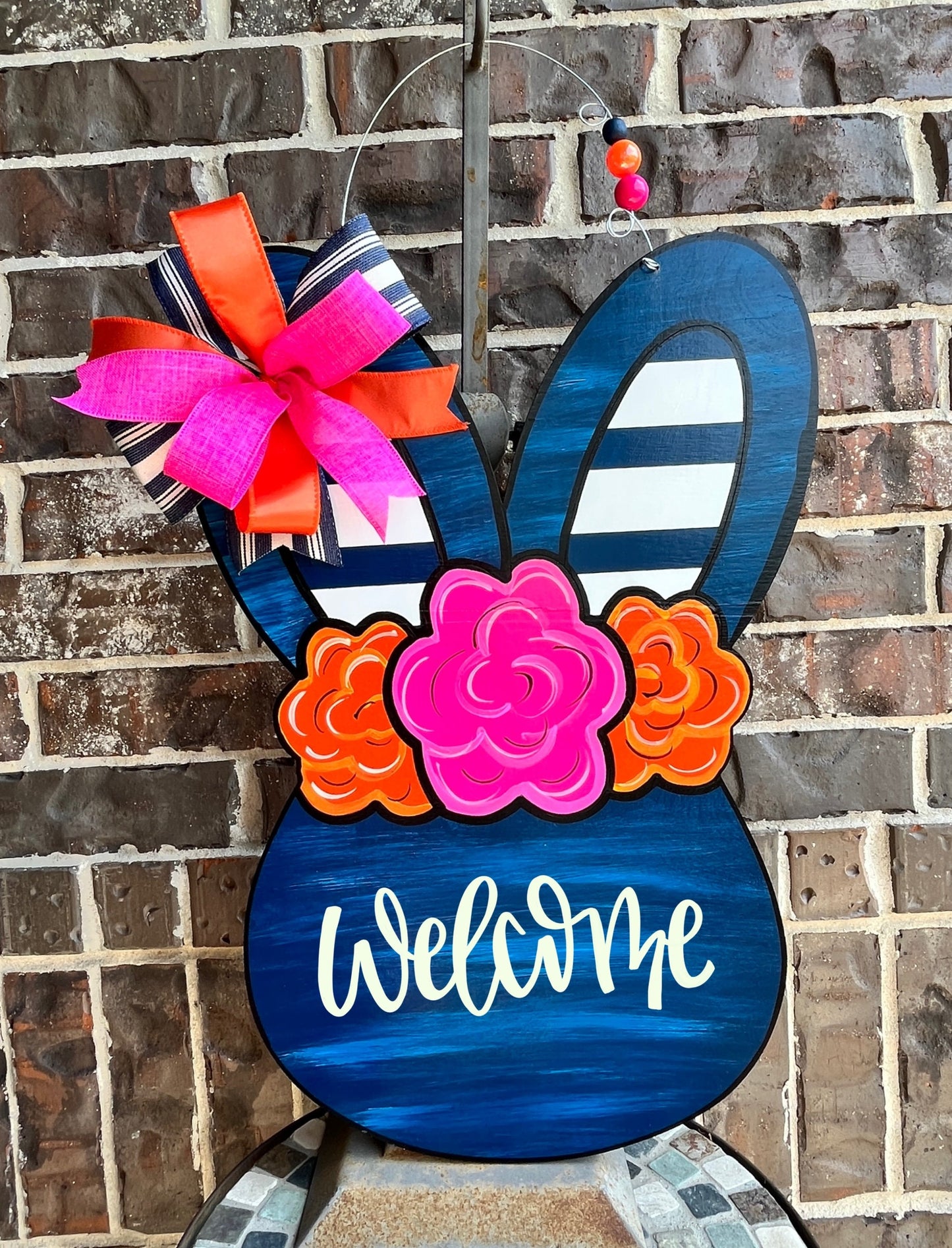 Bunny door hanger | Easter Bunny Door Hanger | Spring Door Hanger | Easter Door Hanger | Door Hanger