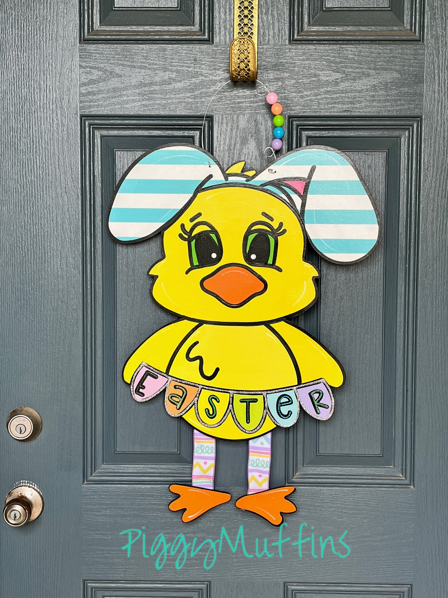 Bunny ducky door hanger | Easter Bunny Door Hanger | Spring Door Hanger | Easter Door Hanger | Door Hanger