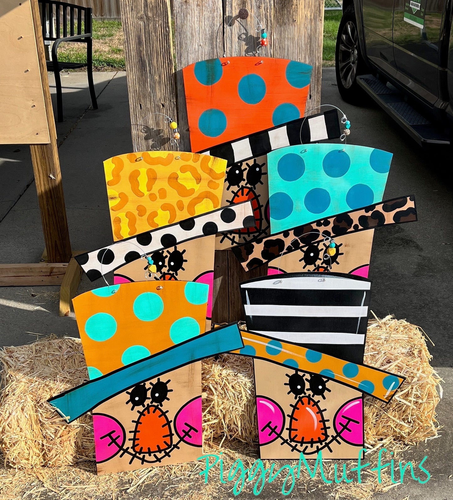Fall Door Hanger | Fall Cute Scarecrow Door Hanger | Door Hanger