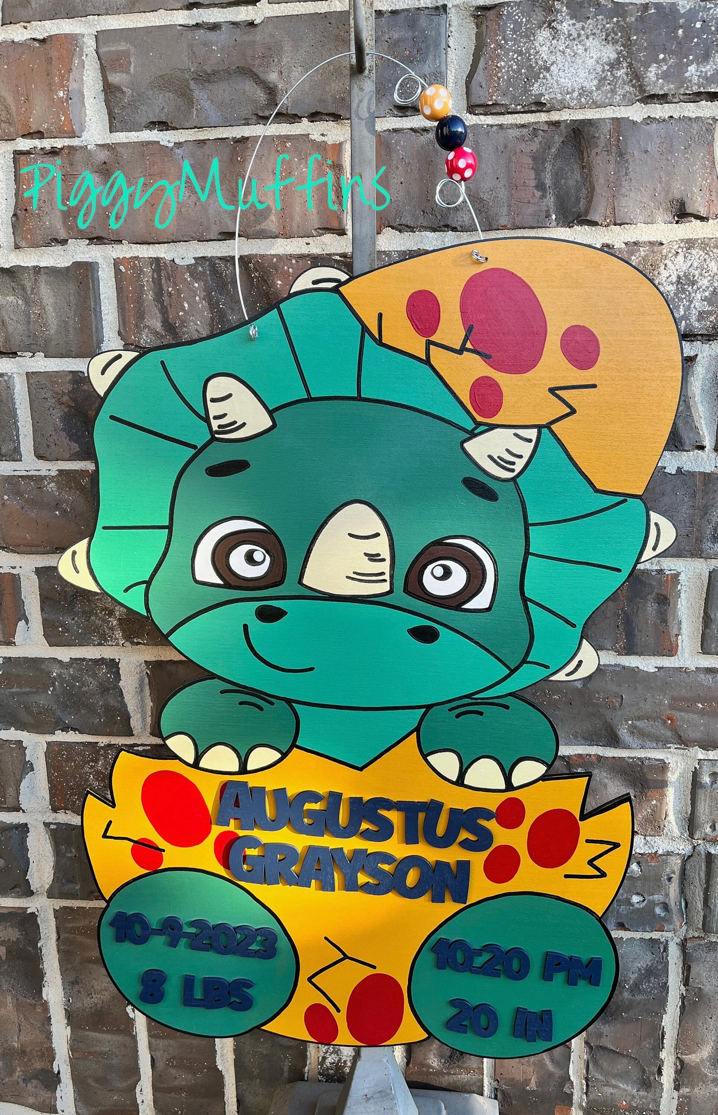 Dinosaur Hospital Door Hanger | Dinosaur Nursery Door Hanger| Dinosaur Door Hanger | Kids Door Hanger| Baby Door Hanger