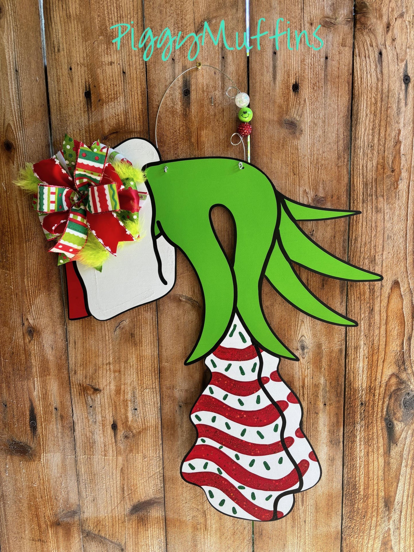 Christmas Door Hanger  | Who Christmas Door Hanger | Christmas Tree Cake Door Hanger | Door Hanger